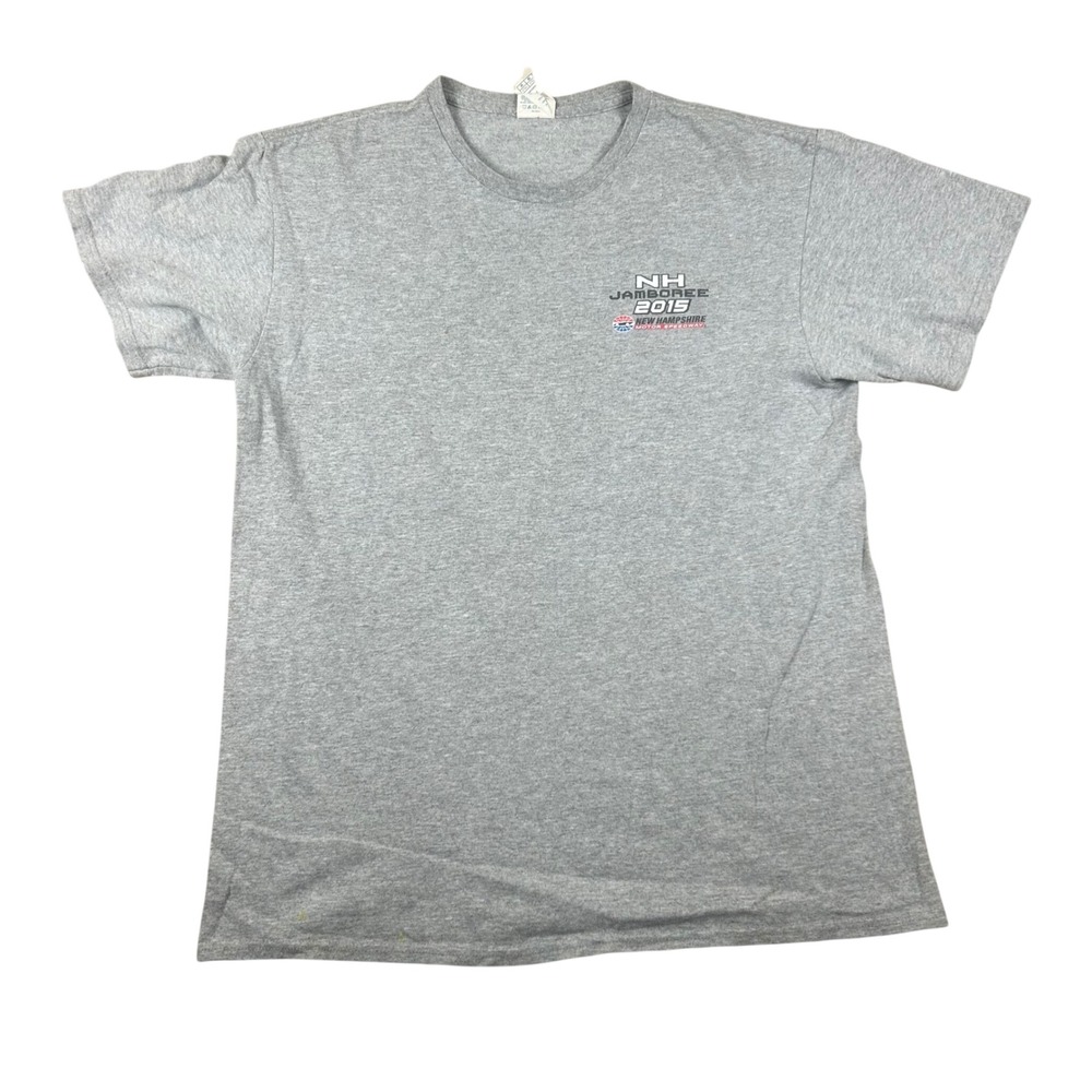 Delta Pro Weight Mens NH Jamboree 2015 New Hampshire Motor Speedway Gray Shirt M